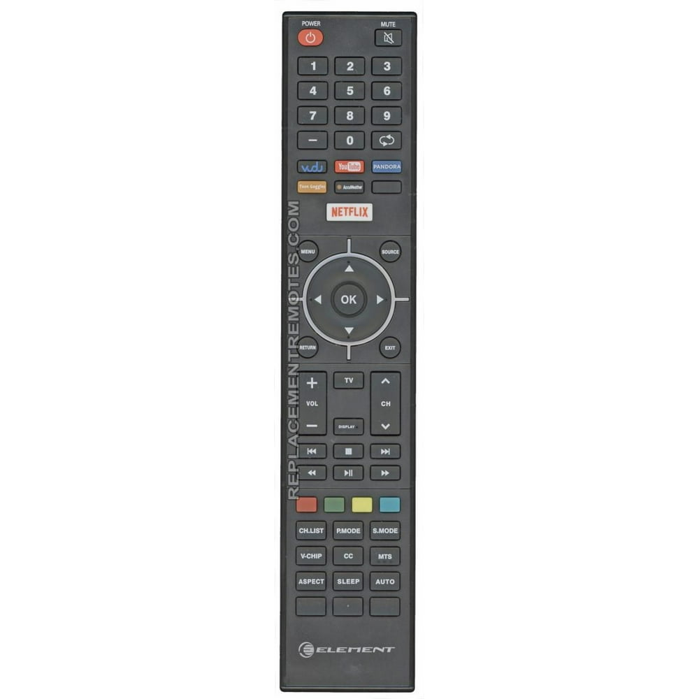 Element XHY355 (p/n 84505807B01) TV Remote Control (new)