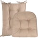 thumbnail image 2 of Cojín para Silla Mecedora TUNC Premium Antideslizante Gris Topo, 2 of 4