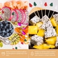 thumbnail image 4 of MasteelfCA 100Pcs Bamboo Fruit Picks Creative Food Picks Portable Camping Dessert Picks, 4 of 7