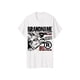 thumbnail image 1 of Y2K, 180g, 100% Cotton Crewneck Comfortable Casual Men's T-shirt Double-sided Print, 1 of 6