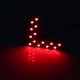 thumbnail image 3 of 2 Piezas 14-SMD LED para Coche Retrovisor Espejo Giro Señal Indicador Rojo, 3 of 7