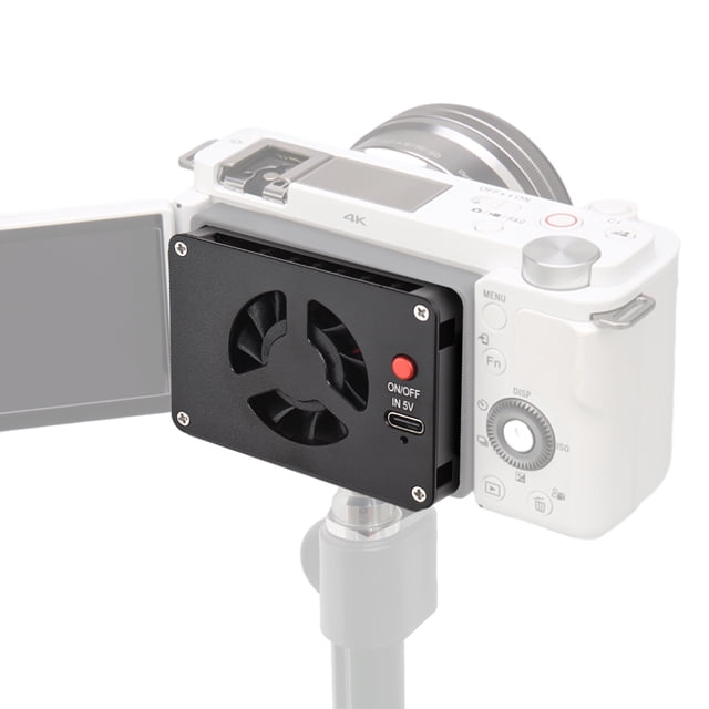 Camera semiconductor radiator,Low Noise Speed Camera Cooler Fan Adjustable With Type-c Noise Speed Adjustable With Type-c Port Heat Dissipation Low Fan Camera Heat Camera Heat Dissipation With Zv-e10
