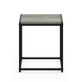 thumbnail image 6 of Furinno Camnus Side Table, Grey End Table with Metal Frame, Square Open Frame Night Stand, Bedside Table, Easy Assembly, for Living Room, Bedroom, Grey Oak, 6 of 6