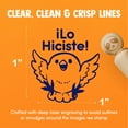 thumbnail image 2 of Lo Hiciste Spanish You Did It Excited Bird Teacher Stamp Rubber Stamp for Stamping Crafting Planners - 1 Inch Medium, 2 of 8