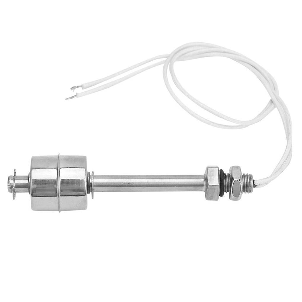 Interruptor De Nivel De Agua De Acero Inoxidable - Sensor Flotante 100 Mm, 0-220V, Resistente Hasta 120°C, Para Tanques Industriales