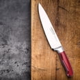 thumbnail image 4 of Hampton Forge Argentum 8" Red Chef Knife, 4 of 4