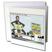 3dRose If Casinos had to be Honest - Greeting Card, 6 by 6-inch
