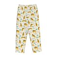 thumbnail image 4 of Xecao Leopard Print Women's Straight Lounge Pajama Pants: The Epitome of Relaxed Sleepwear, 4 of 9