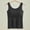 Shirts-Black, variant on Gamivast Seamless Tank Tops for Women with Built-In Bra Wide Strap Camisoles Casual Slim Fit Basic Undershirts Stretchy Comfort Cami Shapewear for Layering Yoga Sleepwear Lounge White XXL