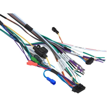 iDatalink - Maestro Wiring Harness for Select Chrysler, Dodge and Fiat Vehicles - Black/green/orange/red/white/yellow