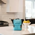 thumbnail image 3 of Hot Logic Lunch Bag+ - Teal, 3 of 4