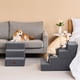 thumbnail image 5 of Escalera para perros EHEYCIGA de 4 peldaños para cama alta de 50 cm de alto para perros pequeños, 5 of 9