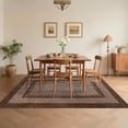 thumbnail image 3 of Gaderth 9x12 Large Braided Print Area Rug For Living Room, Washable Farmhouse Rug With Non Slip TPR Backing, Low Pile Stain Resistant Carpet For Bedroom Dining Room Nursery Office, 3 of 10