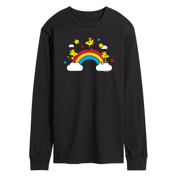 Peanuts - Woodstock Rainbow - Men's Long Sleeve Graphic T-Shirt