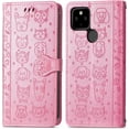thumbnail image 2 of for Google Pixel 5A 5G Cartoon Cute Wallet Case,Cat Dog Style Flip Phone Cover with ID Card Holder PU Leather Cases for Google Pixel 5A 5G MG Pink, 2 of 14