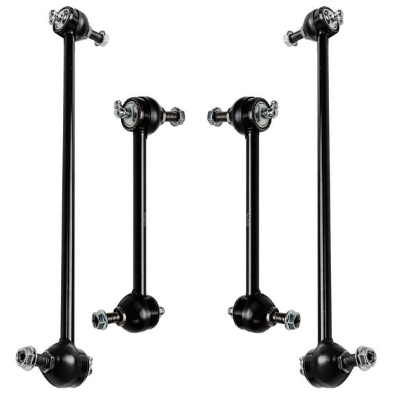 Detroit Axle - 4 Sway Bars for 2004-2008 Pontiac Grand Prix 2008-2009 Buick LaCrosse Allure Stabilizer Sway Bar End Links Front and Rear Replacement
