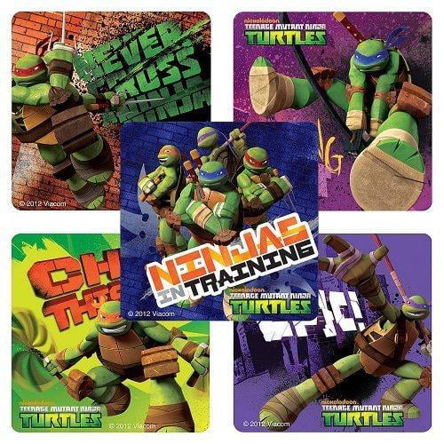 Teenage Mutant Ninja Turtles Stickers - 75 Per Pack - Walmart.com