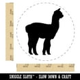 thumbnail image 2 of Alpaca Silhouette Rubber Stamp for Scrapbooking Crafting Stamping - Large 1-1/4 Inch, 2 of 7