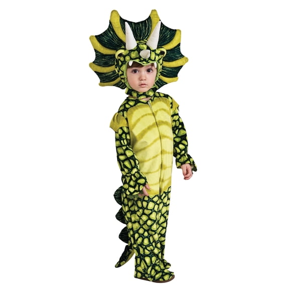 Rubies Triceratops Dinosaur Costume for Toddlers, Unisex 2T-4T