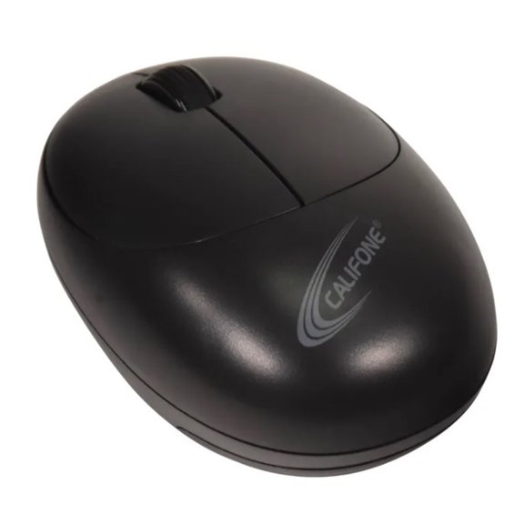 Califone 2.4 GHz Wireless Mouse, Black