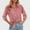 Red, variant on SHIXIAOO Women's Plaid Loose Casual Long Sleeve Shirt with Lapel Wolf Flannel Shirt Long Sleeve V Neck Shirt Women