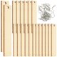 thumbnail image 1 of 1 Set Wooden Earrings Kit Wooden Earring Tags with Ear Hook Earring Ornament, 1 of 4