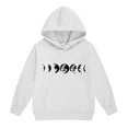 thumbnail image 4 of Zylarhe Girls Boys Sweatshirt Girls Outfits & Set Reindeer Hoodie Set for Children - Cozy Two Piece Long Sleeve Hoodie and Sweatpants for Girls White 10-11 Years, 4 of 5
