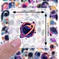 thumbnail image 6 of 35pcs-50pcs Cute Astronaut Stickers Space Stationery Stickers Planet Kids Stickers for Laptops Suitcases Phones, 6 of 9