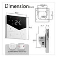 thumbnail image 4 of Thermostat Tuya Smart Home Life Temperature Controller Warm Floor Electric Heating Gas Boiler Underfloor With Sensor ,Save Energy, 4 of 6