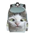 thumbnail image 2 of Disketp Funny Cat Mochila Escolar de Gran Capacidad y Peso Ligero, Mochila de Viaje Ideal para Escuela, Trabajo y Uso Diario, Cómoda y con Estilo, 2 of 8