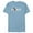 Ocean Blue, variant on Mickey Mouse Thumbs Up Best Fiancé Ever Family- Short Sleeve Blended T-Shirt for Adults - Customized-Dark Heather