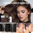 thumbnail image 2 of Ensemble de 2 Tampons et Pochoirs pour Sourcils Brun Foncé + Brun Noir, Ensemble de Mise en Forme en une Étape avec Tampon à Sourcils Imprimé sur les Sourcils, Styliseur de Sourcils Imperméable, Tampon à Sourcils Longue Tenue, 10 Pochoirs Réutilisables, 2 of 7