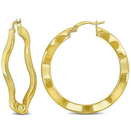 Everly Women's Yellow Gold Plated Earrings