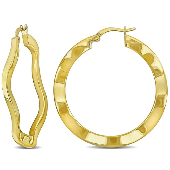 Everly Women's Yellow Gold Plated Earrings