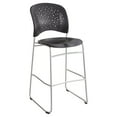 thumbnail image 2 of Safco Rêve Series Bistro Chair Molded Plastic Back/Seat Steel Frame Latte 6806LT, 2 of 2