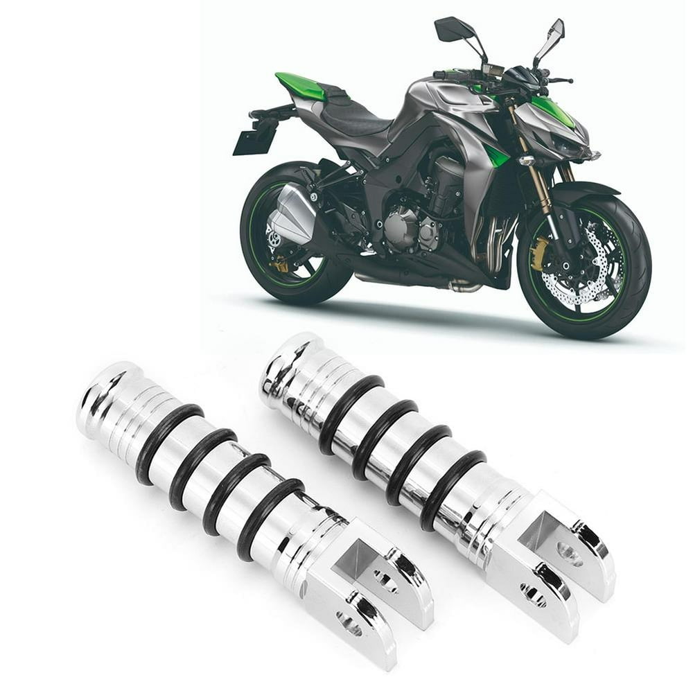 Kritne Motorcycle Foot Pegs,Universal Motorcycle Aluminum Alloy Rear