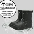 thumbnail image 2 of AUXDIQ Women Rain Boots Outdoor Garden Boots Waterproof Mid-calf Rain Shoes, 2 of 6