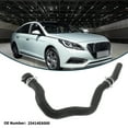 thumbnail image 3 of Manguera del radiador Unique Bargains Manguera de calefacción del radiador Manguera de salida del radiador No. 25414E6000 para Hyundai Sonata híbrido 2016 Goma Uppipe Negra 1 Pc, 3 of 6