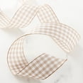 thumbnail image 2 of Celebrate It 2.5" x 25ft. Wired Gingham Ribbon, 2 of 4