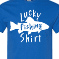 thumbnail image 4 of Inktastic Lucky Fishing Shirt Fish T-Shirt, 4 of 5