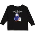 thumbnail image 3 of Inktastic Happy Birthday, Mama Cute Penguins Boys or Girls Long Sleeve Toddler T-Shirt, 3 of 5