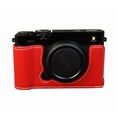 thumbnail image 1 of GadgetCom Coque de Protection en Cuir PU Antidérapante Compatible avec FUJIFILM X-E5 XE5, 1 of 5