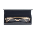 thumbnail image 6 of EYE WISH EYEWEAR Hard Shell Magnetic Closure Eyeglass Case Small to Medium Frames Readers for Women Men, 6 of 7