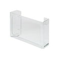 thumbnail image 2 of San Jamar White Enamel Disposable Glove Dispenser, Three-Box, 18w x 3 3/4d x 10h, 2 of 3