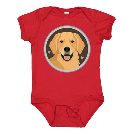 

Inktastic Golden Retriever Dog Gift Gift Baby Boy or Baby Girl Bodysuit