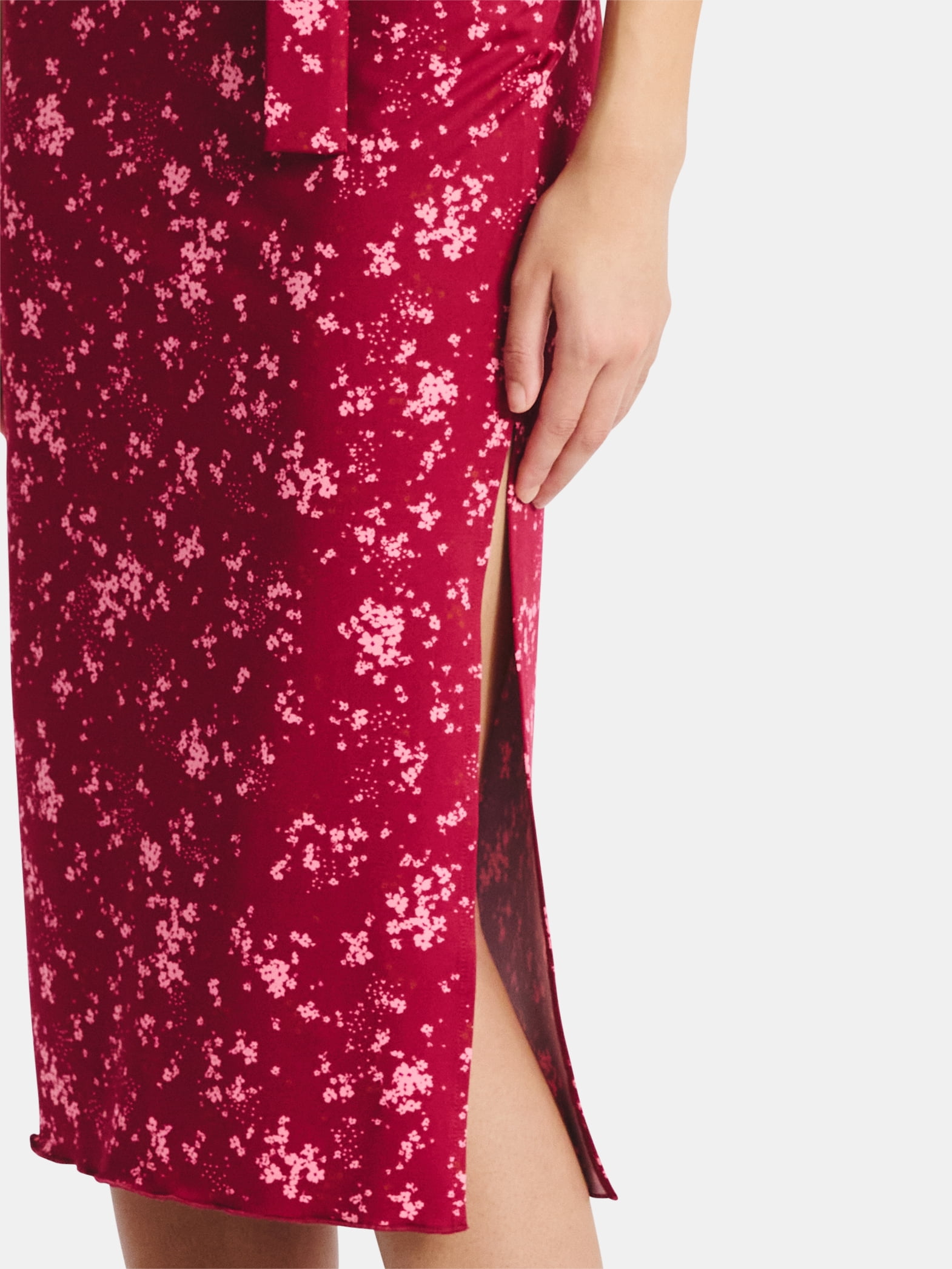No Boundaries Cami and Midi Skirt with Scarf Set, 3-Piece, Women's