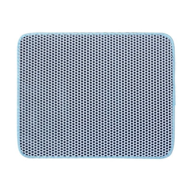 cat litter mat large litter box anti-splash mat oversize double-layer filter anti-out leakage control sand mat pet cat supplies ShopWise Round