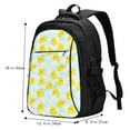 thumbnail image 5 of Fuzoiu cute rubber duck Print USB Backpack with Charging Port,Laptop Backpack,Business Travel Durable Laptops Backpack, for School, Work, Travel & Outdoor Activities, 5 of 7