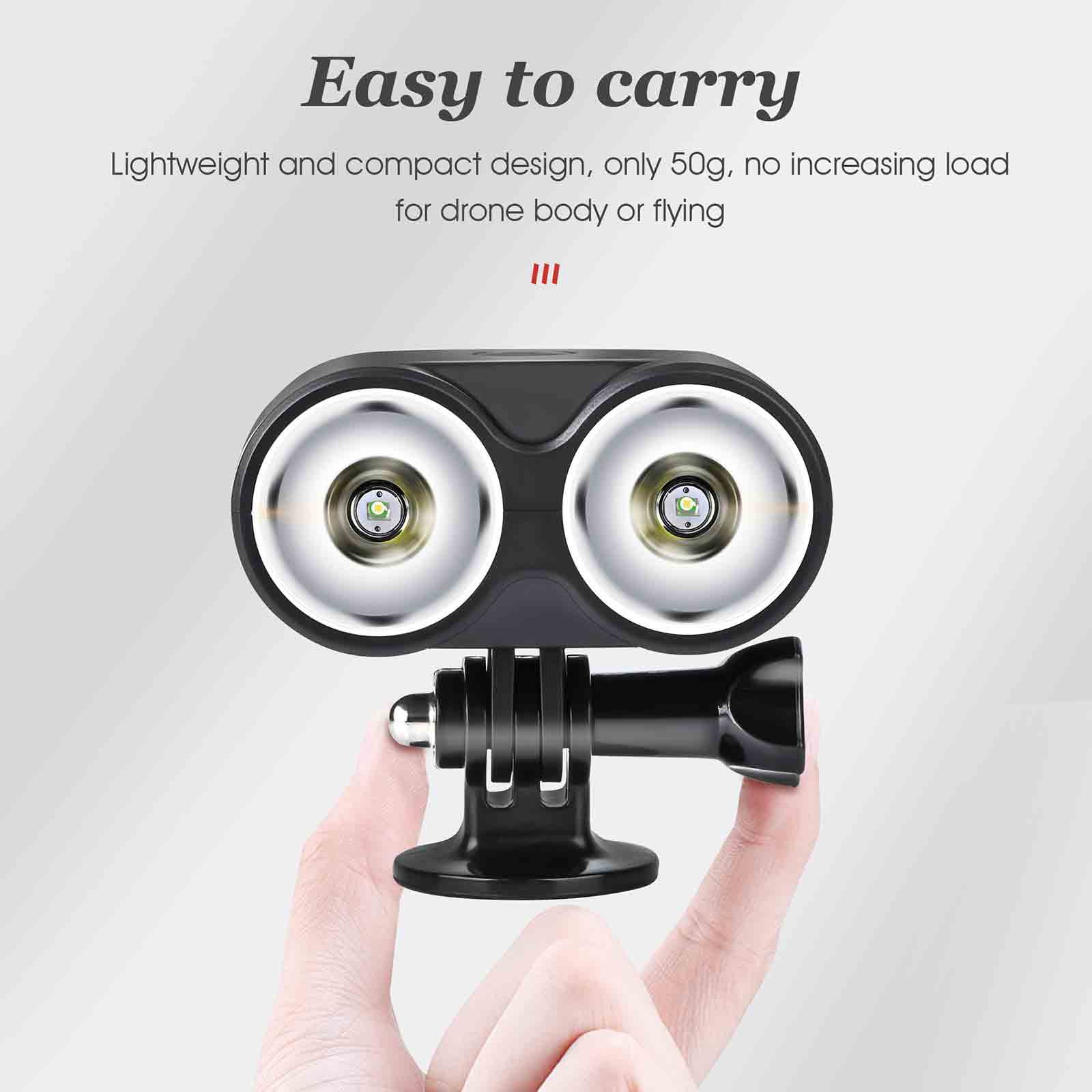 LED Night Flight Searchlight Flashlight With Bracket For DJI Mavic 3 CINE Drone