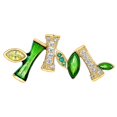 thumbnail image 1 of Broche de moda, joyería para mujer, broche en bambú con cristal, elegante broche , para fiesta, suministros diarios, regalo Zulema Broche, 1 of 7